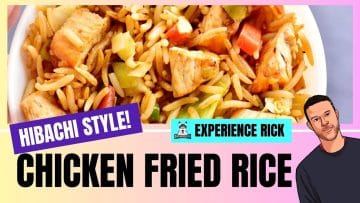 Chicken Fried Rice – Hibachi Style So delicious!