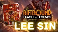 LEE SIN RIFTBOUND LEAGUE OF LEGENDS ORIGINS trading card game