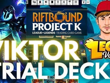 OVERVIEW VIKTOR TRIAL DECK – RIFTBOUND LEAGUE OF LEGENDS TCG
