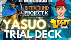 OVERVIEW YASUO TRIAL DECK – RIFTBOUND LEAGUE OF LEGENDS TCG