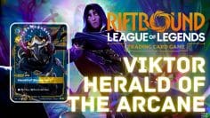 VIKTOR HERALD OF THE ARCANE – RIFTBOUND ORIGINS LEAGUE OF LEGENDS Trading Card Game