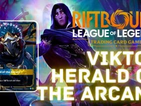 VIKTOR HERALD OF THE ARCANE – RIFTBOUND ORIGINS LEAGUE OF LEGENDS Trading Card Game