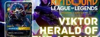 VIKTOR HERALD OF THE ARCANE – RIFTBOUND ORIGINS LEAGUE OF LEGENDS Trading Card Game
