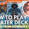 HOW TO PLAY STARTER DECKS from UVS GAMES w/ Hyperion’s Web